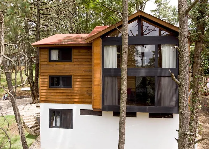 Hermosa Cabana En Mazamitla A 1Km Del Centro - Hermosa Vista - Comodas Habitaciones - Todo Cerca